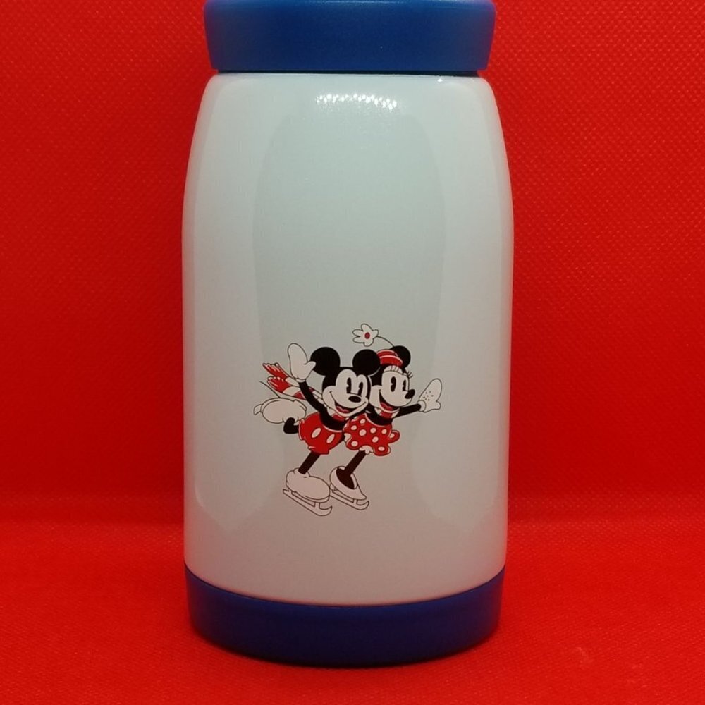 Disney Minnie and Mickey Ice Skating Thermos